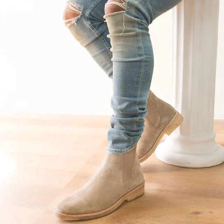 Suede Chelsea Boots for Men
