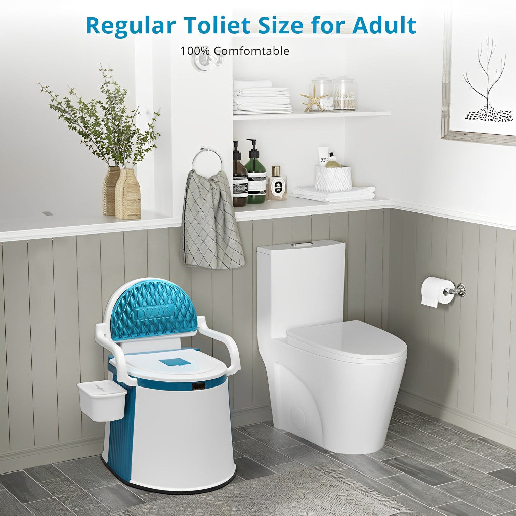Outdoor And Indoor Portable Toilet For Adults And Elderly 2