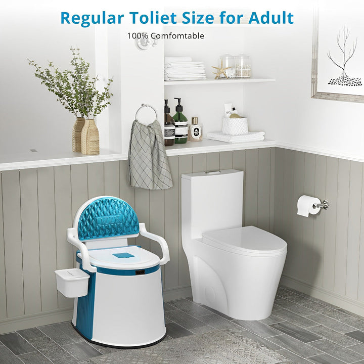 Outdoor And Indoor Portable Toilet For Adults And Elderly 2