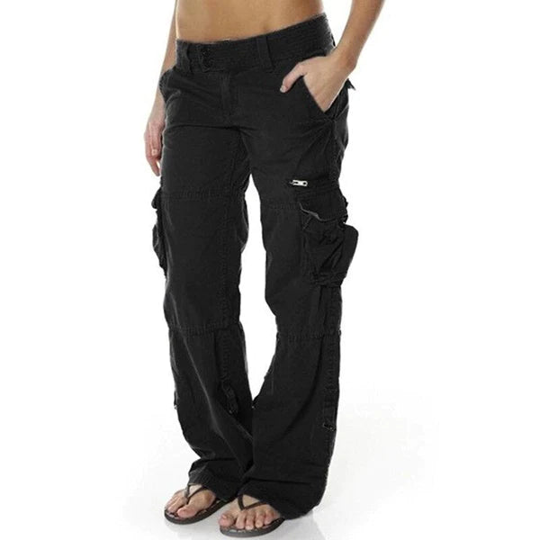 Women's Multi-Pocket Cargo Pants