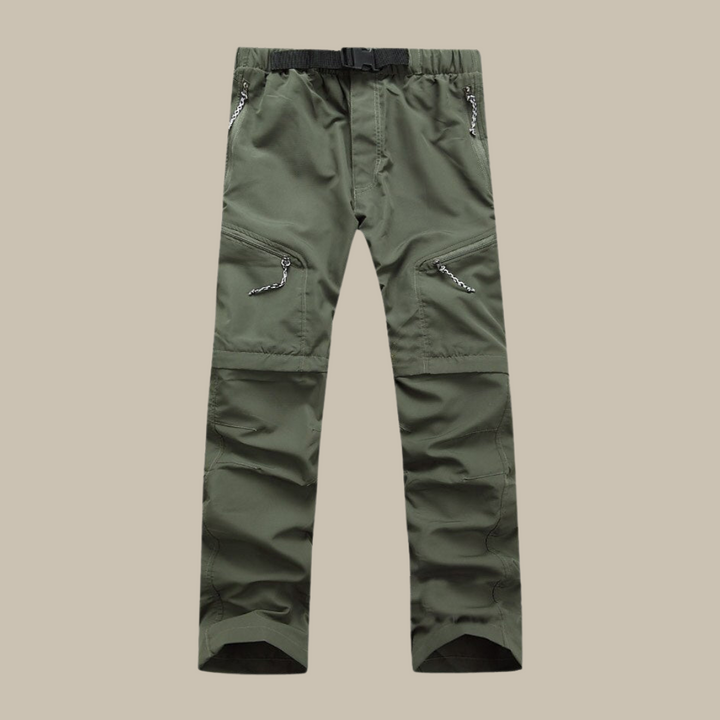 Men’s Zip-Off Trousers with Pockets