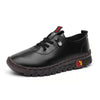 Vegan Leather Lace-Up Shoes for Women