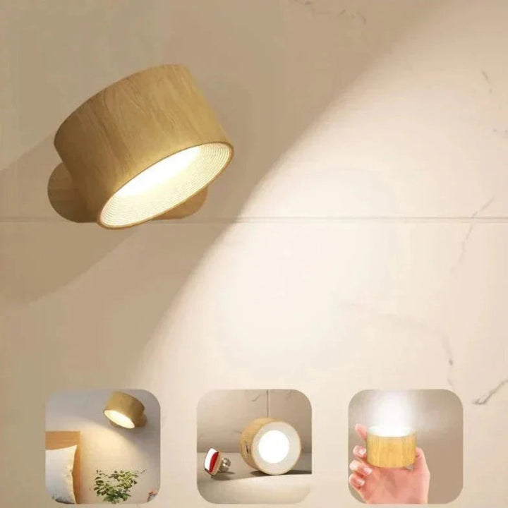 Magnetic and Wireless Wall Lamp