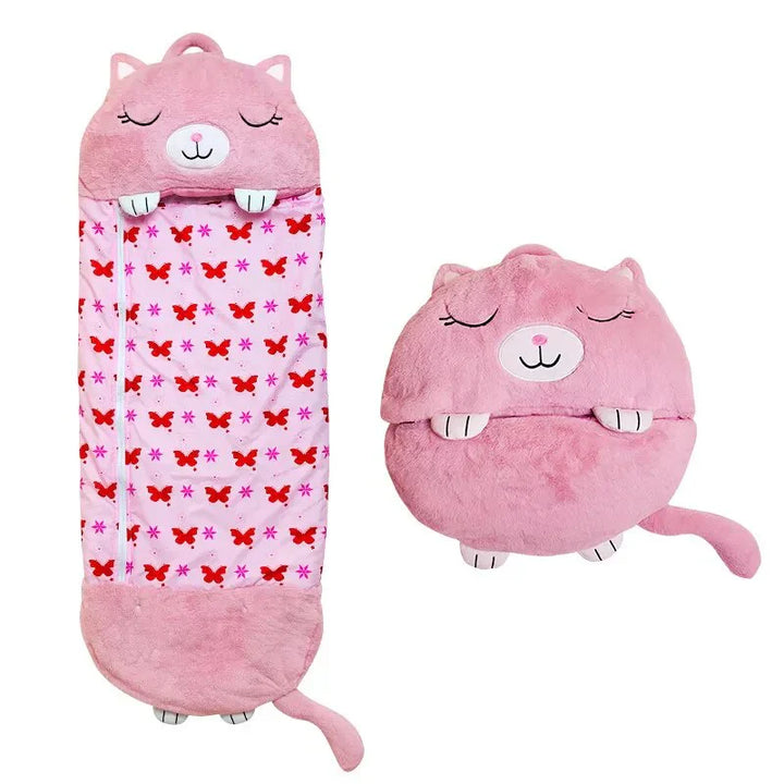 SleepyBuddy 2-in-1 Sleeping Bag and Plush Toy – Perfect for Kids' Naps and Sleepovers