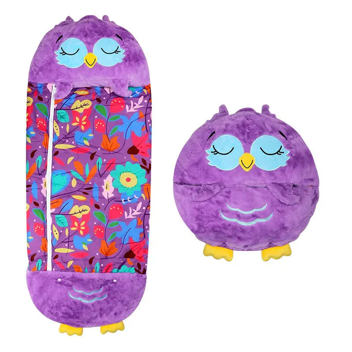 SleepyBuddy 2-in-1 Sleeping Bag and Plush Toy – Perfect for Kids' Naps and Sleepovers