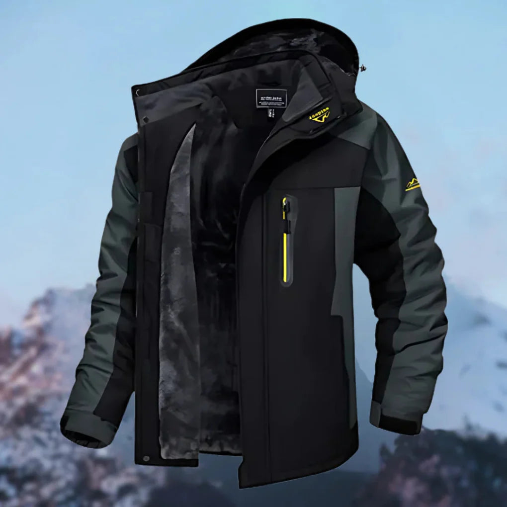 Men’s Winter Jacket – Modern Casual Style with Water-Resistant Finish