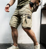 Men’s Summer Cargo Shorts with Drawstring Waist