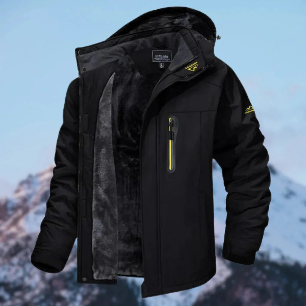 Men’s Winter Jacket – Modern Casual Style with Water-Resistant Finish
