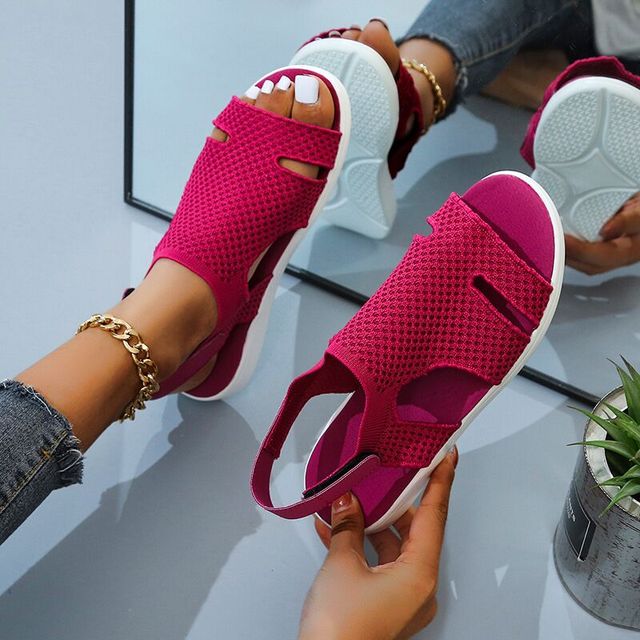 Women’s Open-Toe Mesh Sandals