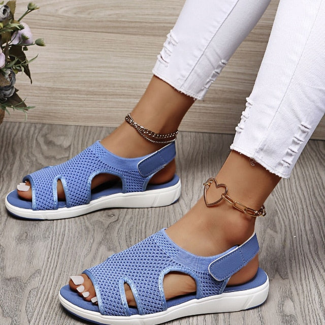 Women’s Open-Toe Mesh Sandals