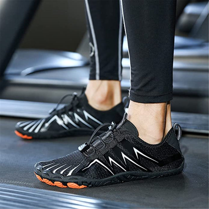 Men’s Low-Cut Summer Shoes with Mesh Upper and Lace Closure