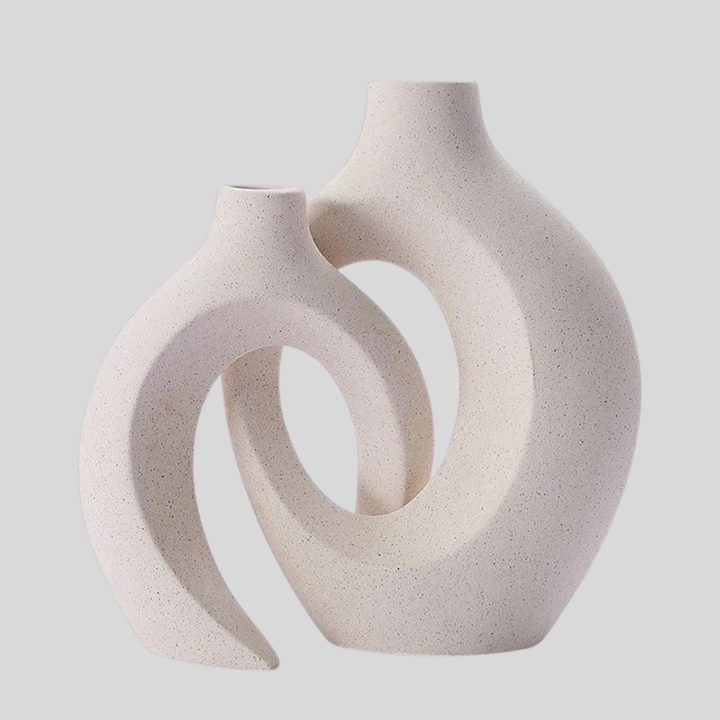 ScandiVase – Minimalist Ceramic Vase Set
