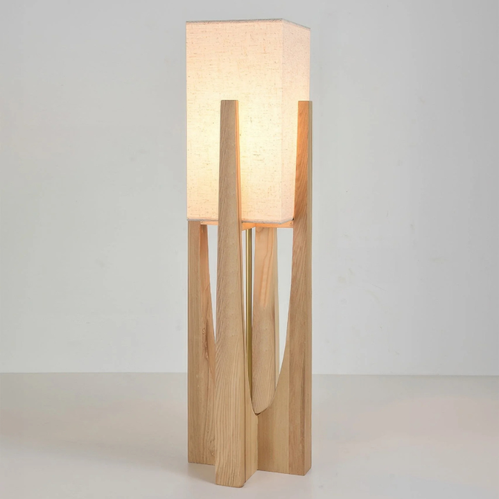 Walnut Floor Lamp