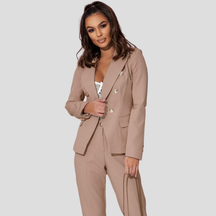 Women’s Elisea Blazer Set – Modern Summer Suit