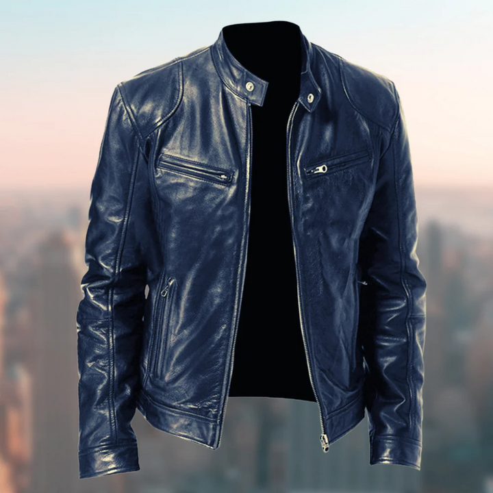 Men’s Leather Jacket – Elegant Design with Everyday Appeal