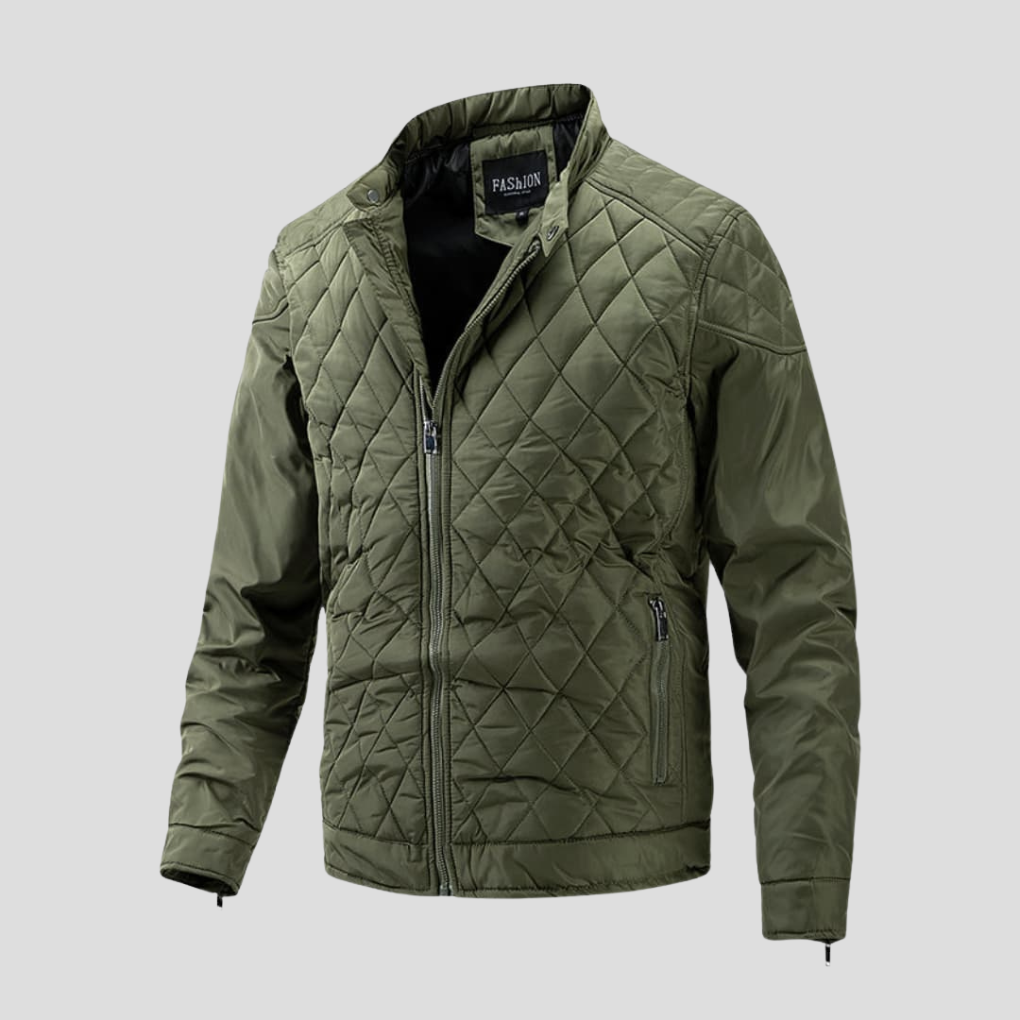 Men’s Quilted Jacket – Elegant Transitional Layer