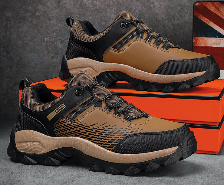 Men’s Hiking Shoes with Lace-Up Closure