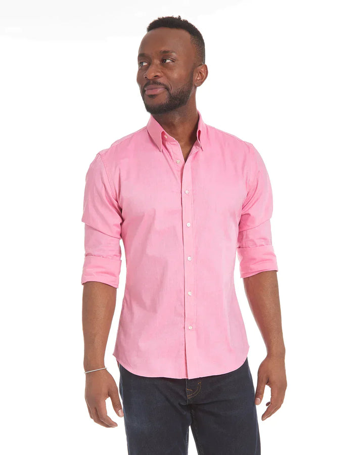 Men's Long-Sleeve Button-Down Shirt