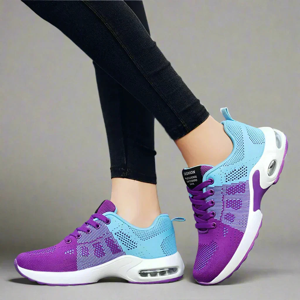 Women’s Lace-Up Summer Sneakers with Textured Upper