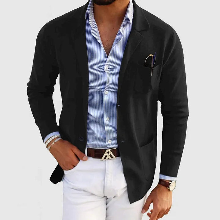 Dan Men’s Blazer – Modern Elegance with Casual Sophistication