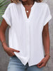 Women’s V-Neck Button-Down Shirt