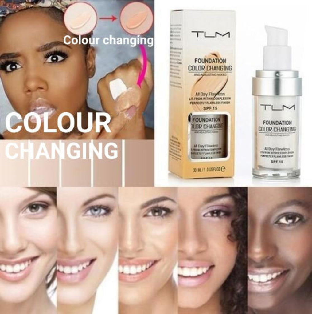 Colour Changing Foundation - TLM zaxx