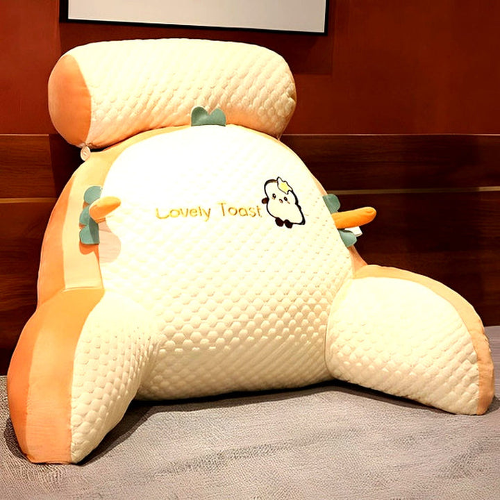 Triangular Back Cushion – Angled Support for Sitting