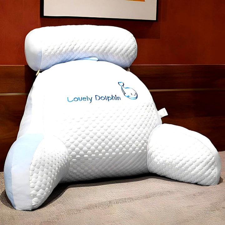 Triangular Back Cushion – Angled Support for Sitting