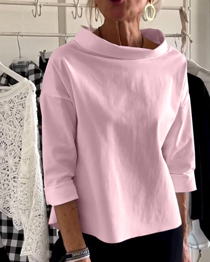 Women’s Long-Sleeve Turtleneck Top