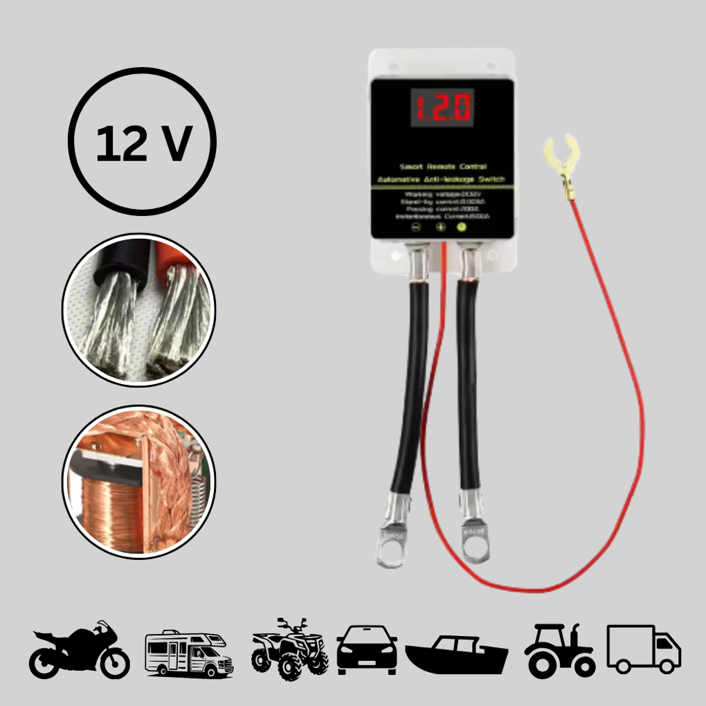 Car Kill Switch – Remote Battery Disconnect Device