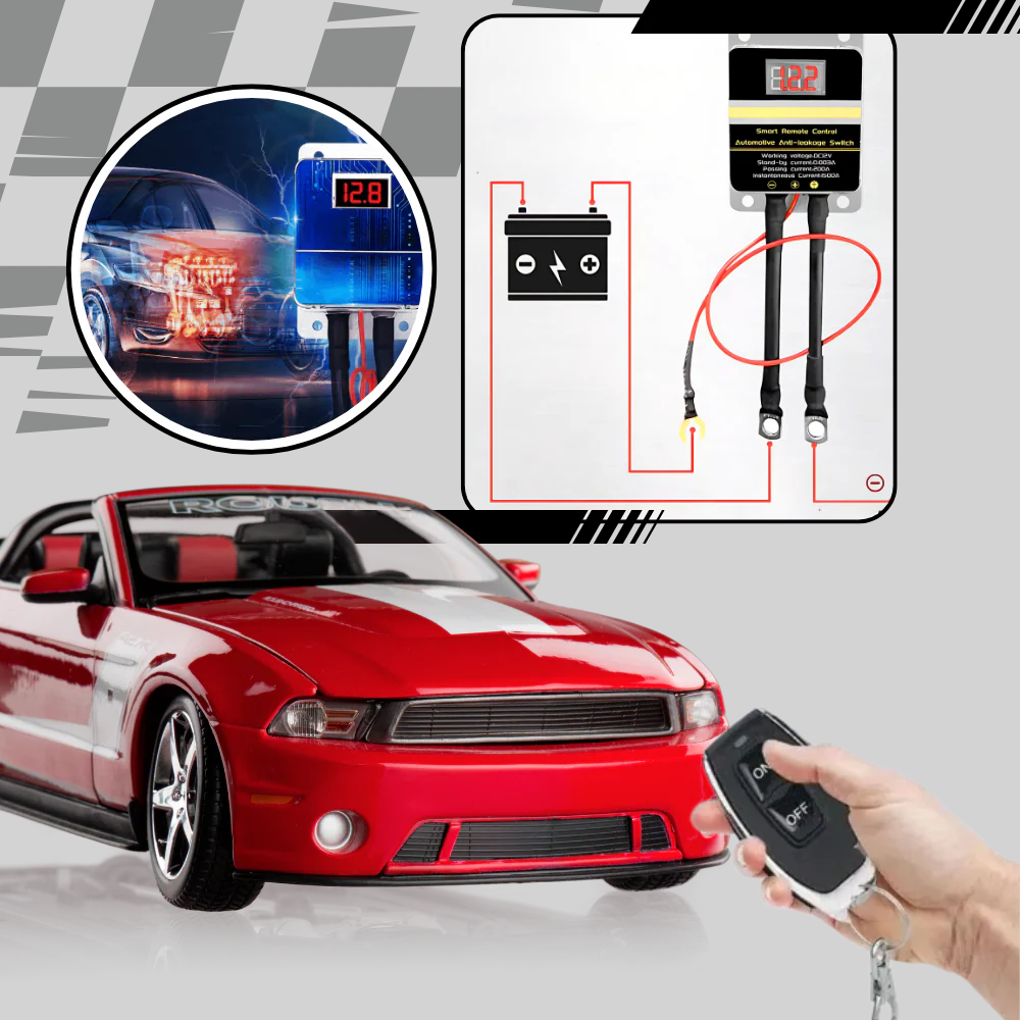Car Kill Switch – Remote Battery Disconnect Device