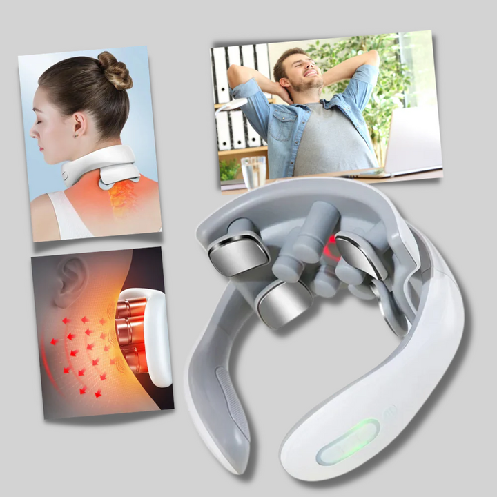 Four-Head Neck and Shoulder Massager