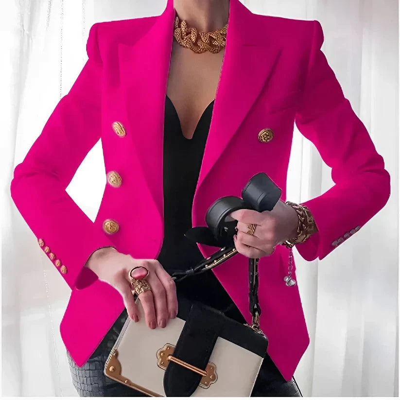 Old School-Inspired Women’s Blazer – Timeless Elegance Meets Modern Style