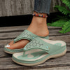 Women’s Summer Open Toe Sandals with Cutout Upper