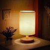 Modern Wooden Nightstand Lamp
