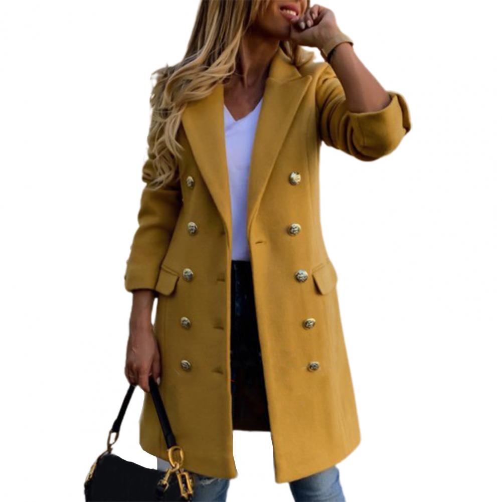 Double Breasted Coat for Women