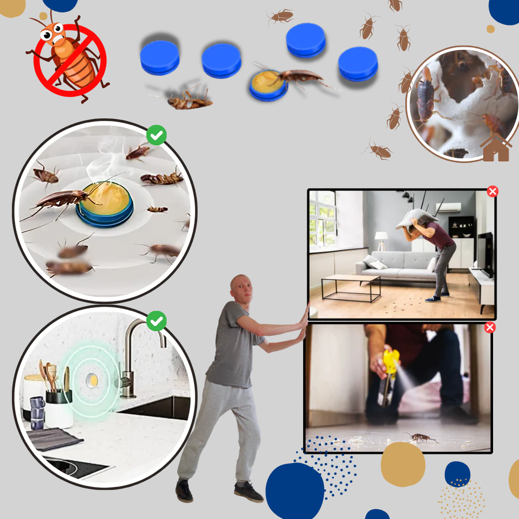 Odorless Cockroach Traps – Discreet Pest Control Solution