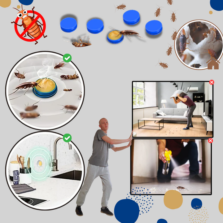 Odorless Cockroach Traps – Discreet Pest Control Solution