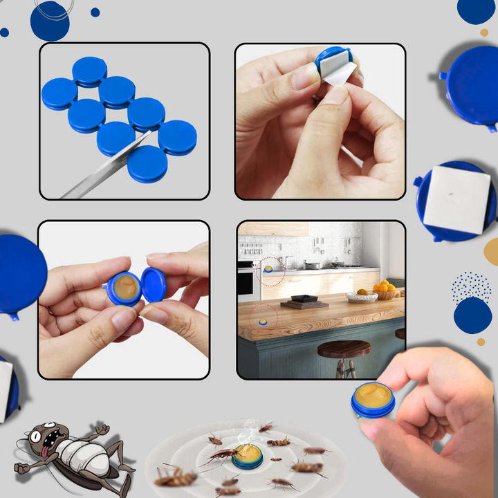 Odorless Cockroach Traps – Discreet Pest Control Solution