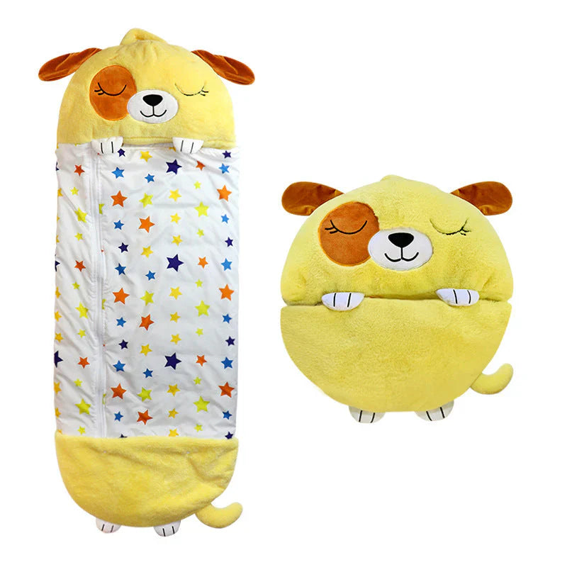SleepyBuddy 2-in-1 Sleeping Bag and Plush Toy – Perfect for Kids' Naps and Sleepovers