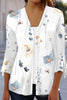 Women’s Floral Print 3/4 Sleeve Blouse