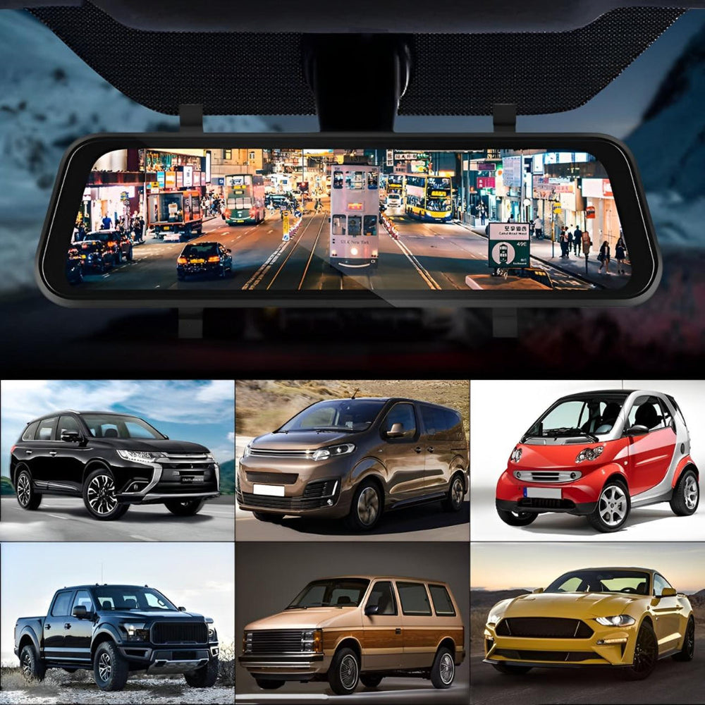 RΓ©troviseur DashCam CarPlay zaxx