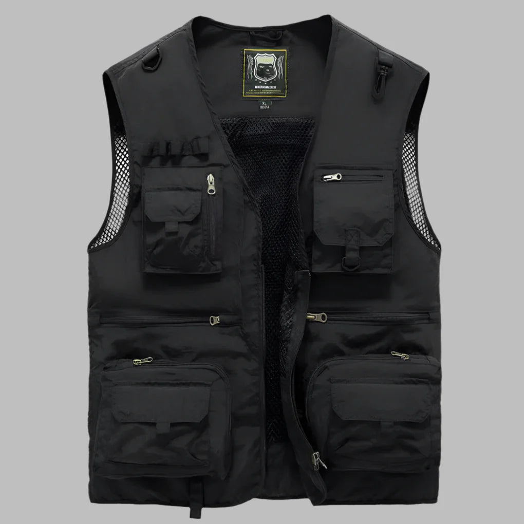 Multi‑Pocket Summer Vest