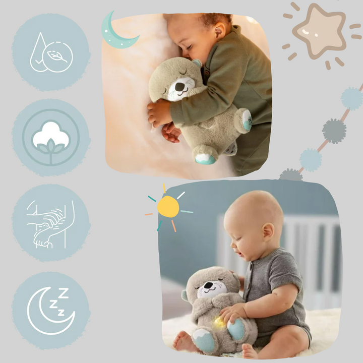 Soothing Otter Plush – Calming Sleep Companion