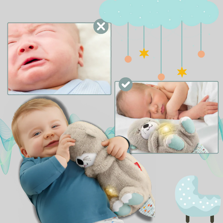 Soothing Otter Plush – Calming Sleep Companion