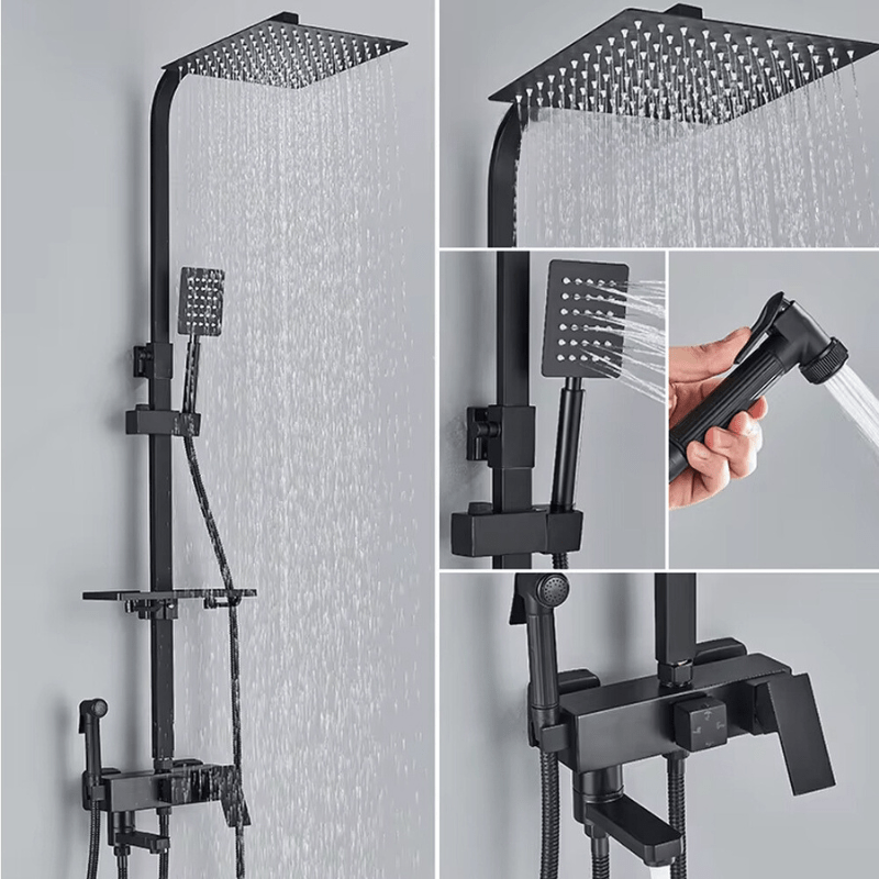 AquaFlow Rain Shower Set