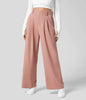 Women’s Summer Trousers with Straight Cut and Pockets