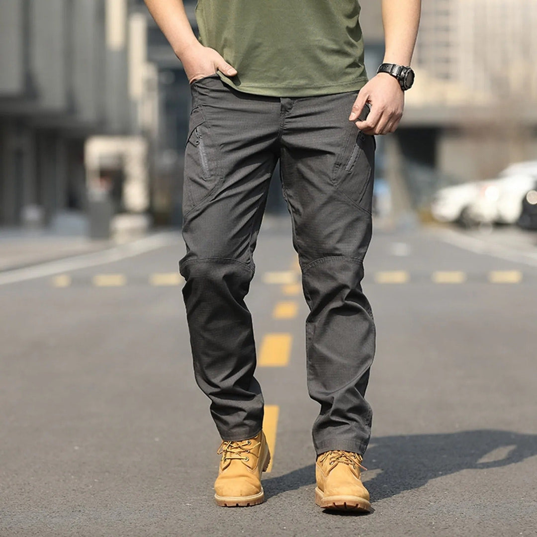 Men’s Summer Cargo Pants with Zippered Side Pockets