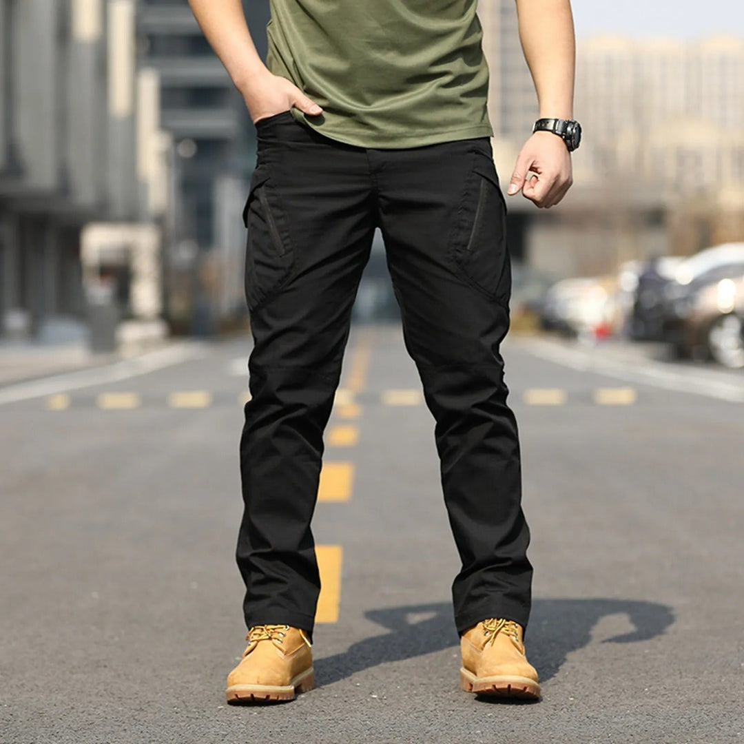 Men’s Summer Cargo Pants with Zippered Side Pockets