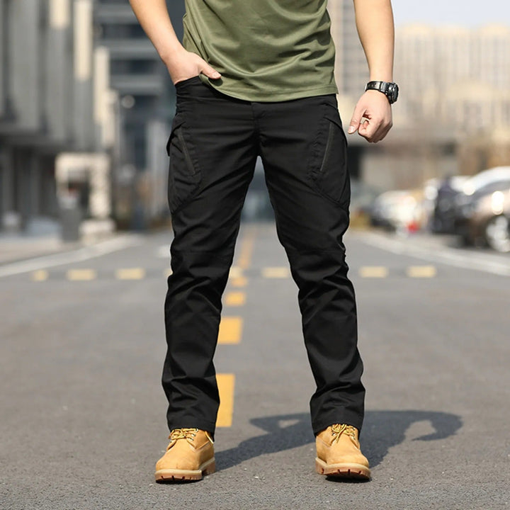 Men’s Summer Cargo Pants with Zippered Side Pockets